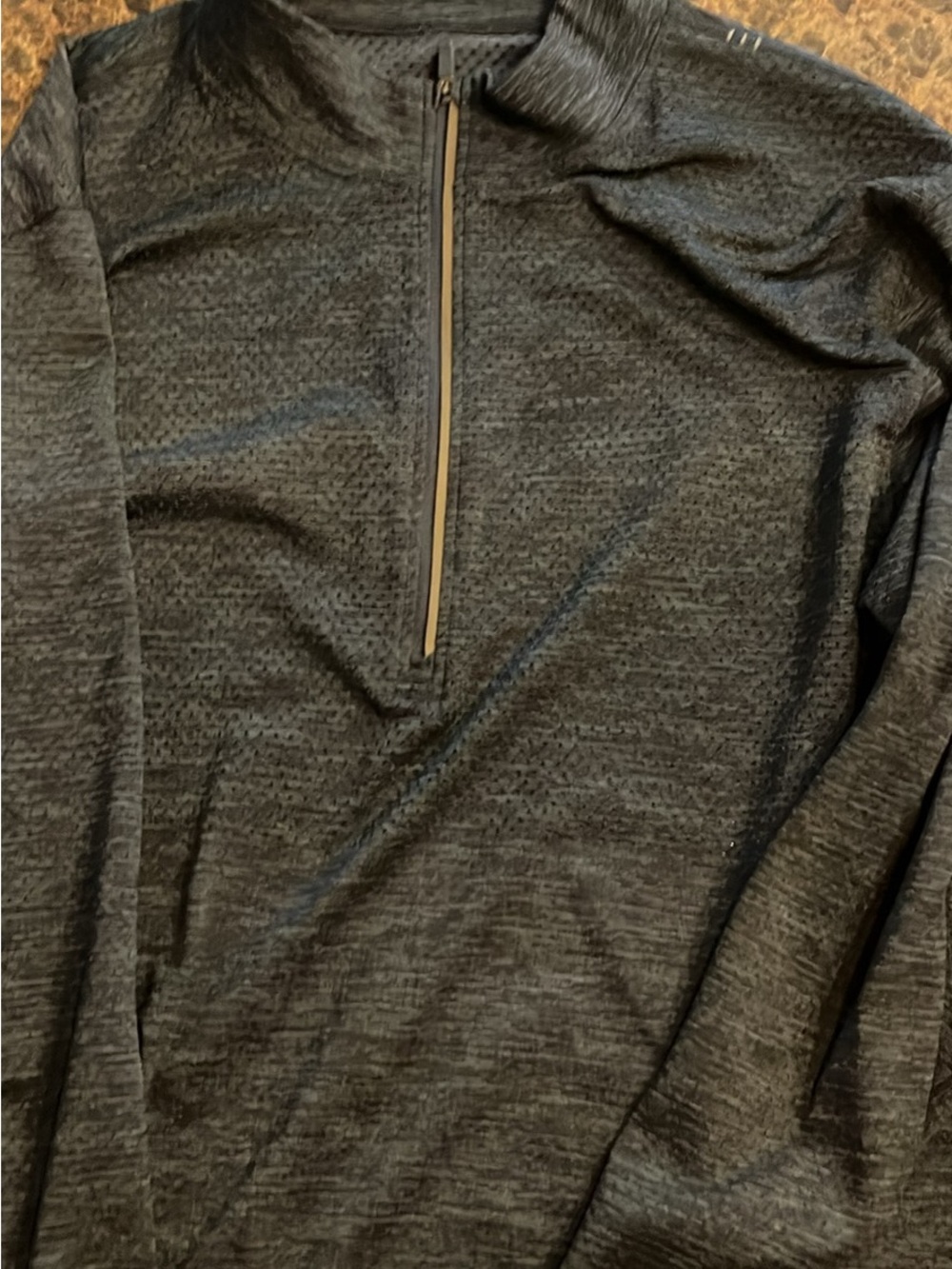 lululemon athletica Men's Half-Zip Pullover - Charcoal Gray